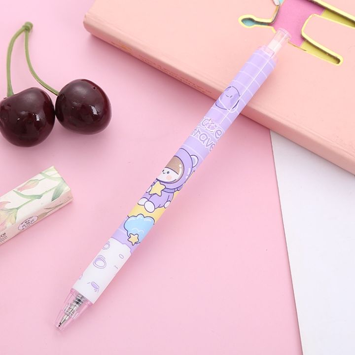 6PCS%20Kawaii%20Cute%20Press%20Pen%20Cartoon%20Purple%20Planet%20Gel%20Pens%200.5mm%20Black%20Ink%20Pen%20Student%20Writting%20Stationery%20-%20Image%204