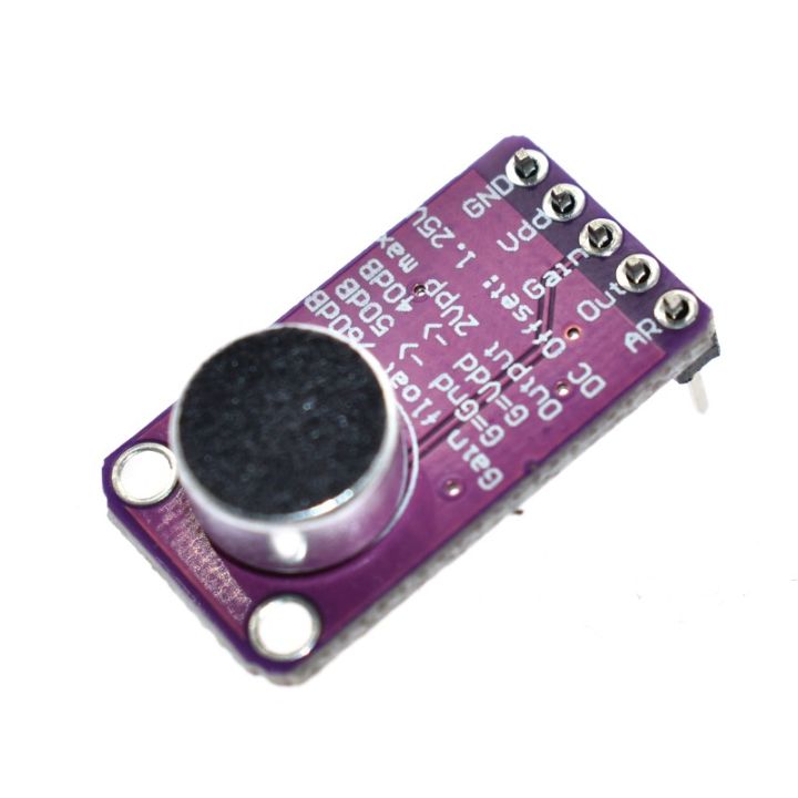 MAX9814%20Microphone%20AGC%20Amplifier%20Board%20Module%20Auto%20Gain%20Control%20for%20Arduino%20Programmable%20Attack%20and%20Release%20Ratio%20Low%20THD%20-%20Image%203