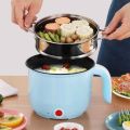 Portable Electric Nonstick Hot Pot, Mini Rapid Noodles Cooker, Momo Maker, Multi-functional. 