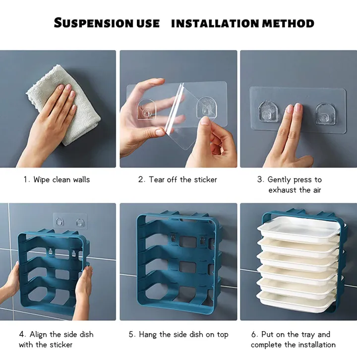 Wall%20Mounted%20Plastic%206%20Layer%20Kitchen%20Rack%20Table%20Top%20Dish%20Organizer%20Utensil%20Holder%20Dish%20Plate%20Serving%20Tray%20-%20Image%207