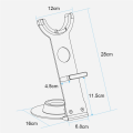 Suitable for Hair Dryer Stand Vertical Bathroom Anti-Scratch Hair Dryer Storage Shelf Replacement Parts 1 Piece. 