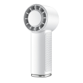 JAERBEE Portable Handheld Fan Mini Air Conditioner Fan, 2000mAh USB Rechargeable,Green,A. 