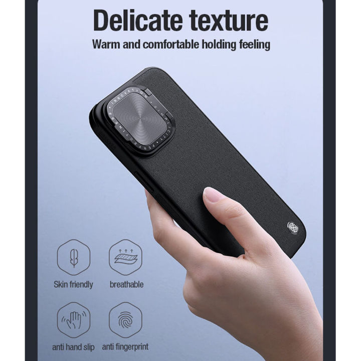 Nillkin%20Camshield%20Prop%20Leather%20Magnetic%20Case%20iPhone%2015%20Pro%20Camera%20Protective%20Cover%20By%20Panchakumari%20Mobile%20Hub%20-%20Image%206