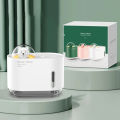 Space Bear Portable Humidifier Mini Desktop Indoor Air Atomization Humidifier, Home Mute Spray Humidifiers For Baby, Bedroom, Travel, And Home. 