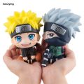 Sutuiying 9cm Naruto Anime Figure Naruto Kakashi Action Figure Q Version Kawaii 2025 Sasuke Itachi Figurine Car Decoration Collection Model Toy. 