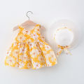 Summer Girl Baby Girl Bow Strap Daisy Dress Beach Dress Tank Top Dress Princess Dress Party Dress Cute. 