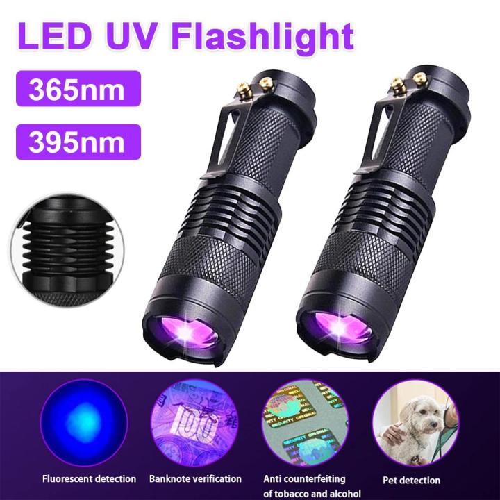 Luxury%20365/395nm%20LED%20UV%20Flashlight%20Mini%20Ultraviolet%20Torch%20Ultra%20Violet%20Lights%20Inspection%20Lamp%20for%20Pet%20Urine%20Scorpion%20Detector%20UV%20Lamp%20-%20Image%203
