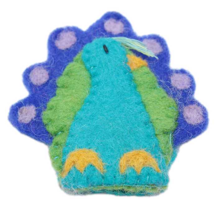 Animal Shaped Fleet Wool Finger Puppet