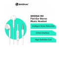 SIKENAI MX2 Flat-Ear Stereo Music Headset With Intelligent Noise Reduction Interface & High-Definition Call (3.5mm). 