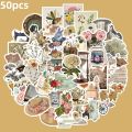 Artsy Home 25/50 Pcs Cartoon Retro Vsco Stickers for Laptops Cellphone Guitar. 