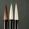 Traditional Chinese Calligraphy Brush Oil Watercolor Wolf Hair Scriptures Writing Brush High-end Oil Painting Art Paint Brush Art Supplies. 