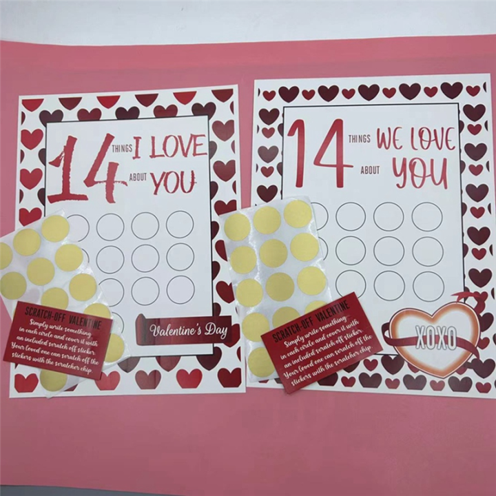 14%20Things%20Love%20Things%20Valentine%20Day%20Scratch-Off%20Print%20Romantic%20Greeting%20Love%20Scratching%20Card%20for%20Husband%20Wife%20Lovers,B%20Easy%20to%20Use%20-%20Image%207