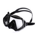 Swimming Eyewear Tempered Glass s Water Sports Equipment Snorkeling Scuba Diving Mask Transparent Large Frame Goggles Queena. 