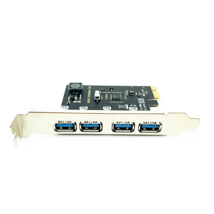 JAERBEE%204%20Port%20USB%203.0%20PCI-E%20Expansion%20Card%20PCI%20Express%20PCIe%20USB%203.0%20HUB%20Adapter%204-Port%20USB3.0%20Controller%20USB3.0%20PCIe%20-%20Image%206