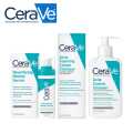 Cera V Acne Control Cleanser 237ml + Resurfacing Retinol Serum 30ml + Acne Foaming Cream Cleanser 150ml – Acne Treatment Set. 