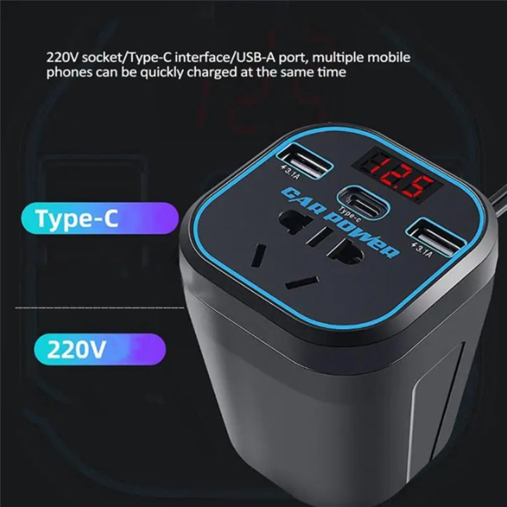 1%20Piece%20Car%20Charger%20Inverter%20Power%20Inverter%20Black%2012V%2024V%20DC%20to%20220V%20AC%20Converter%20Car%20Adapter%20Plug%20Socket%20-%20Image%205
