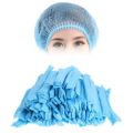 100 Pcs Disposable Stretchable Head Cap. 