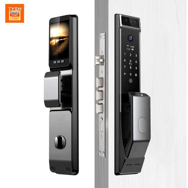 3D Face Recognition Video Intercom Lock Smart Wifi Biometric ...