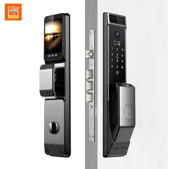 Headen Black Intelligent Lock With Face Recognition Fingerprint ...