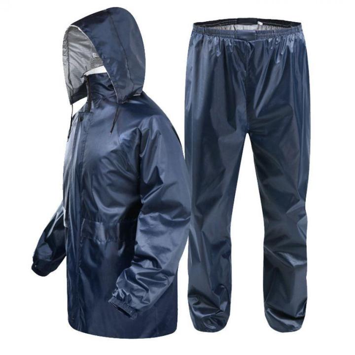 Rainproof Outdoor Splits Raincoats And Rainpants - 2 Piece | Unisex | Fashion | Raincoats For Men And Women