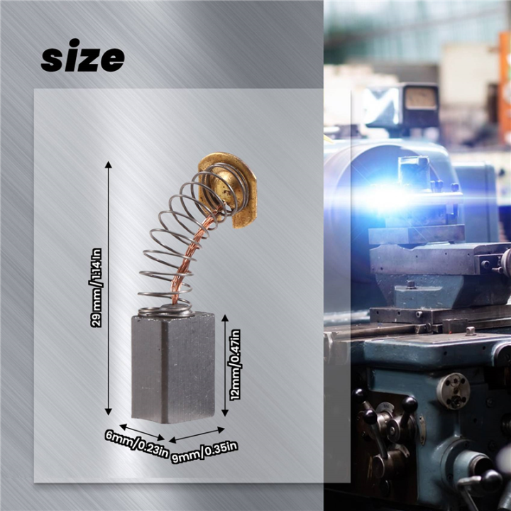 fasdaga%202%20pairs%2012%20x%209%20x%206%20mm%20coal%20brushes%20Electric%20tool%20for%20electric%20percussion%20motor%20-%20Image%206
