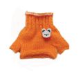 Funny Fashionable Doll Sweater Clothes for 14cm Wallace Gromit Dog Cute Rib Knitting Labubu Plush Toys Clothing All-match Child Birthday Gift Toy Children. 