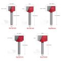 Durable Drill Bit Milling Cutter Wood Carving Woodworking Tools Router Bits Cleaning Bottom Bit. 
