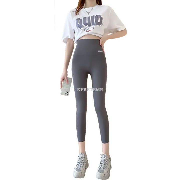 KEBETEMEThree-point%20Shark%20Pants%20for%20Women%20Thin%20Spring%20Aut%E3%80%902025%20Version%E3%80%91umn%20and%20Summer%20Leggings%20High-waisted%20Skinny%20Pants%20-%20Image%203