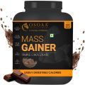 OSOAA Mass Gainer Protein 3kg Chocolate, 420 Calorie, Creatine, Digestive Enzyme, Fast Muscle Weight Gain, 28 Vitamin & Mineral (Choclate Flavour). 
