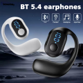 Wenefang Sutuiying 1pc Bluetooth 5.4 Headphones TWS Wireless Ear Hook Earphones 【2025 Version】 Luxury HiFi Noise Reduction Headset Sports Earbud for Huawei Xiaomi. 