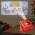 Christmas Patterns Projector LED Lights Snowflake Santa Rotating Projector Lamp Party Stage Xmas Decor Children Education Toy. 