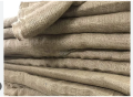 2 Meters of Jute Fabric | All Natural and Eco-friendly Non-Laminated Threading Cloth Sheet. 