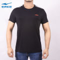 ERKE Crew New T-shirt Black For Men 11219219319-004. 