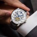 Louis Juellen Tiktok mechanical watch hollow full-automatic mechanical watch waterproof fashion men's watch. 