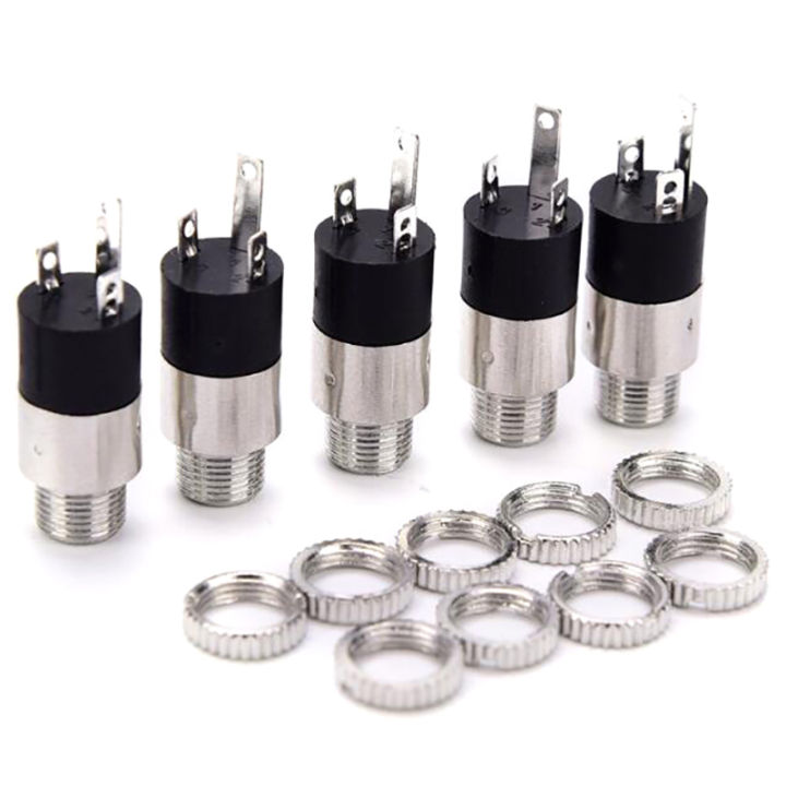 5Pcs%20Silver%20PJ392%203.5mm%20Stereo%20Female%20Audio%20Headphone%20Connector%20Jack%20Socket%20Plug%20WEIRUI%20%7C%20Fashion%20New%20Design%20-%20Image%207