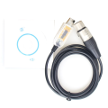 USB to DMX Interface Adapter LED DMX512 Computer PC Stage Lighting Controller Dimmer, Adapter Cable Replacement Spare Parts Accessories. 