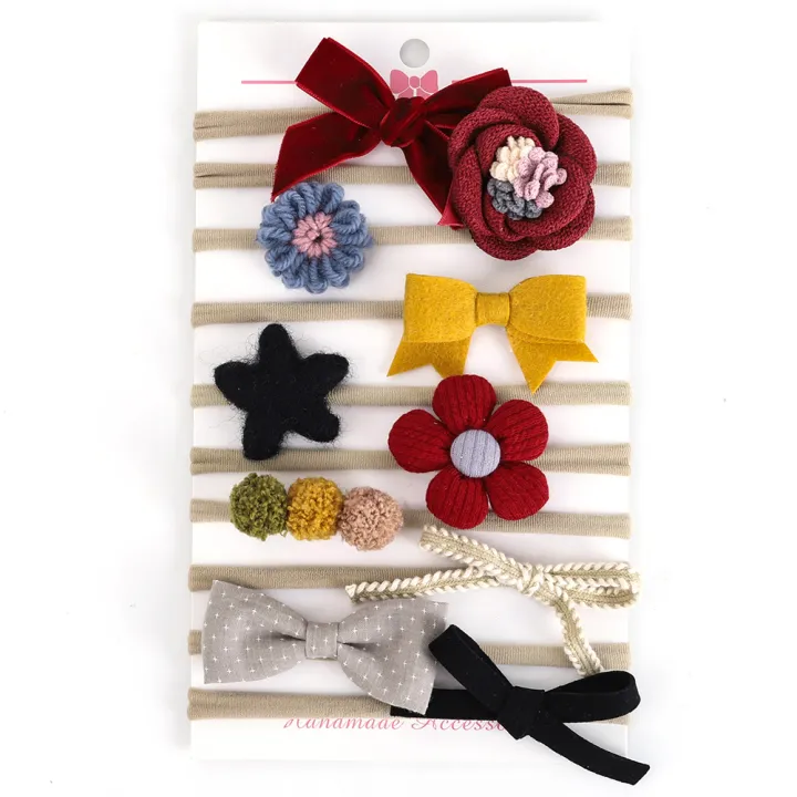Baby%20Girls%20Headbands%20Set,%20New%20Hair%20Bows%20Elastic%20Kids%20Nylon%20Hairbands%20Cute%20Velvet%20Chiffon%20Leather%20Headbands-10pcs/pack%20-%20Image%206