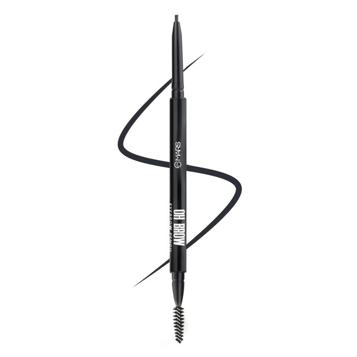 MARS OH Brow Eyebrow Pencil | Micro Precision Retractable with a Spoolie | Highly Pigmented | Smudge Proof & Water Resistance | Long-Lasting | Lightweight Eyebrow Pencil (0.1 gm)