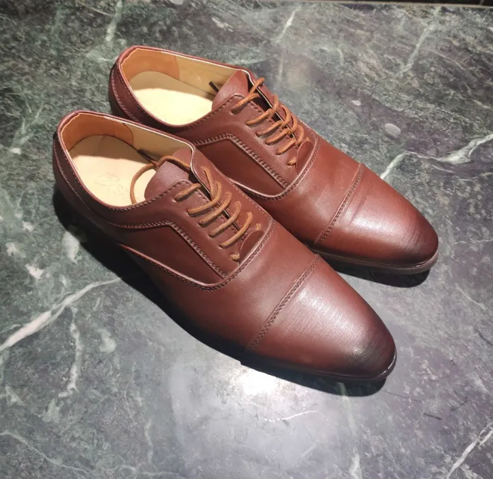 Brown%20Stylish%20Lace%20Up%20Party%20Shoes%20For%20Men%20(010)%20-%20Image%203