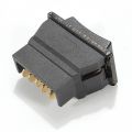 Universal DPDT 5 Pins Plastic 12V 20A Auto Car Power Window Control Switch Black. 