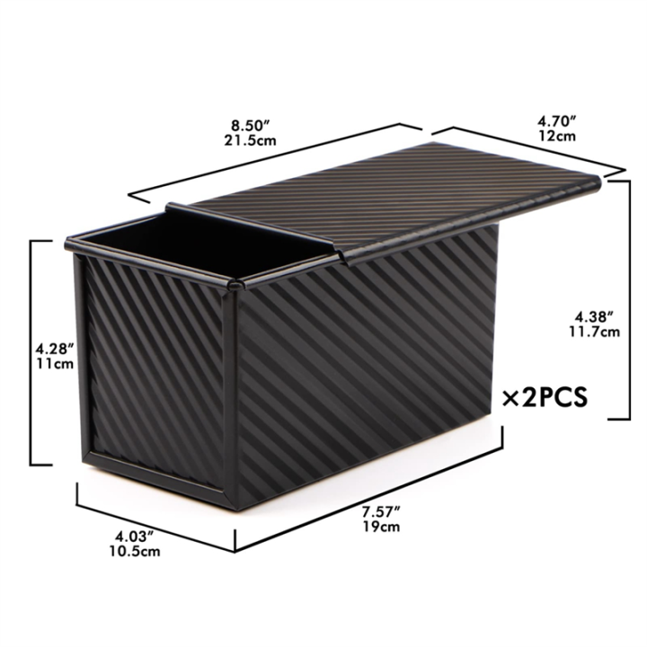 Loaf%20Pan%202%20Pack,%20Non-Stick%20Bread%20Pan%20with%20Lid%20Carbon%20Steel%20Bread%20Toast%20Box%20Mold%20with%20Cover%20for%20Bakeware%20Bread%20Easy%20to%20Use%20Black%20-%20Image%203