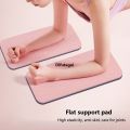 Difutagui 2Pcs Yoga Knee Pads Double Sided Non-slip Stable Support Protective Kneeling Pad Joints Original Care Soft TPE Elbow Support Cushion Home Gym Fitness Mats Workout Equipment. 