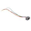 40 Pcs 616E 4P4C RJ9 Female Telephone Connector Adapter W 4 Wires 8cm. 