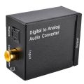 Digital to Analog Audio Converter Optical Fiber Audio Decoder. 