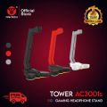 Fantech Tower Ac3001S Rgb Headset Stand-BLACK. 