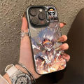 White Clothes Hats Luffy Pirate King Phone Case Compatible for IPhone 15 11 12 13 14 7 8 Pro Max XR X XS Max Soft Shockproof Cover. 