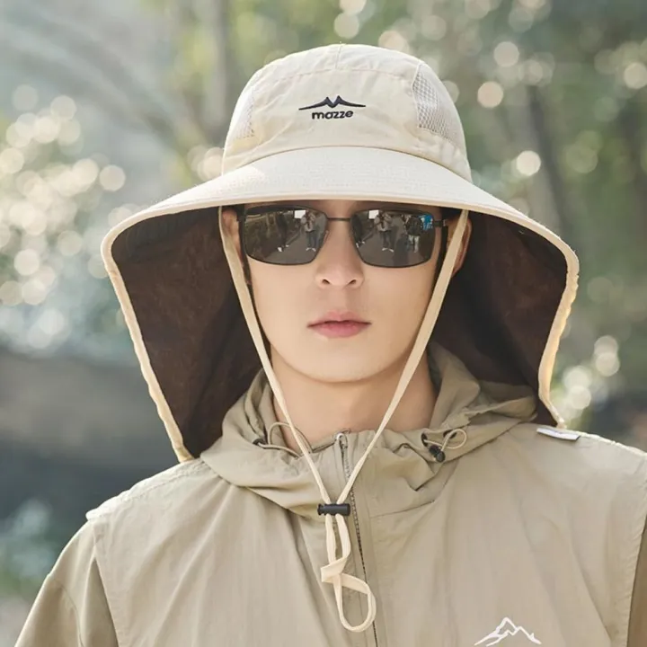 Fashion%20Mesh%20Men%20Fishing%20Hat%20UV%20Protection%20Sunscreen%20Outdoor%20Sun%20Hat%20Adjustable%20Mountaineering%20Male%20Fisherman%20Cap%20Summer%20-%20Image%207