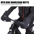 GLOVES, BICYCLE GLOVES, HANDLEBARS, GLOVE BARS, ROCKBROS, WINTER RIDING, WINDPROOF, WARM BIKE GLOVES, CYCLING MOUNTAIN GLOVES. 