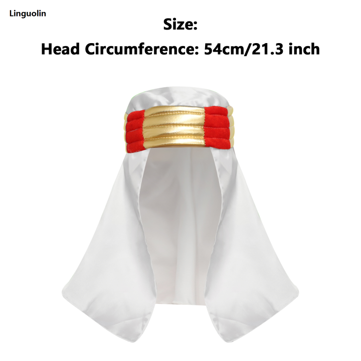 Linguolin%20Mens%20Arab%20Sheik%20Hat%20Head%20Scarf%20Fancy%20Dress%20Up%20Halloween%20Costume%202025%20For%20Men%20Arabian%20Prince%20Cosplay%20Hat%20Stage%20Props%20Accessory%20-%20Image%207