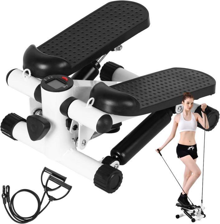 Mini%20Stepper%20with%20Resistance%20Bands,%20Upgraded%20Air%20Powered%20Steppers%20for%20Exercise%20at%20Home,%20Stepper%20Machine%20with%20LED%20Monitor,%20Super%20Quiet%20Hydraulic%20Fitness%20Stair%20Stepper%20-%20Image%202